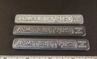 aluminum name tag